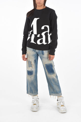 MM1 Printed Oversized Sweatshirt