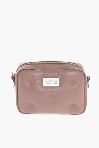 MM11 Leather Glam Slam Bag With chain Shoulder Removable