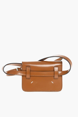 MM11 leather crossbody mini bag