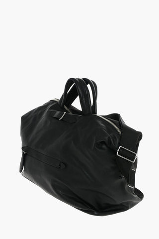 MM11 Leather and Fabric Weekend Bag