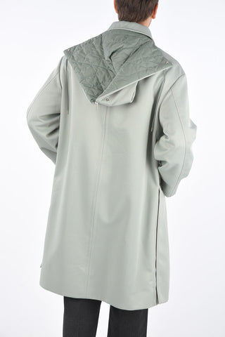 Parka Oversize BLACK TUSK con Tasche a Filo