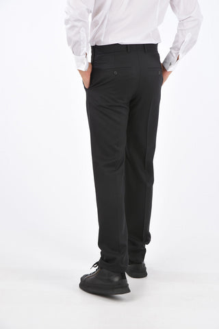 Virgin Wool Pants with Sash