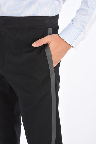 Virgin Wool 4 Pocket Elastic Waist Band Pants