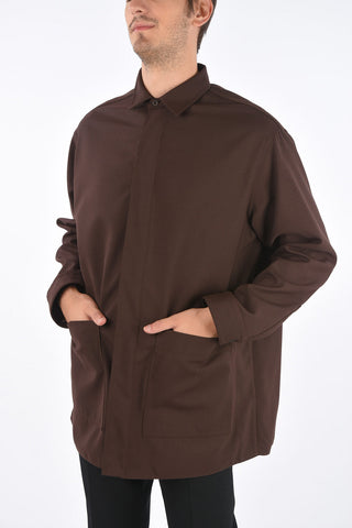 Overshirt ABERDINEE con Chiusura a Scomparsa 