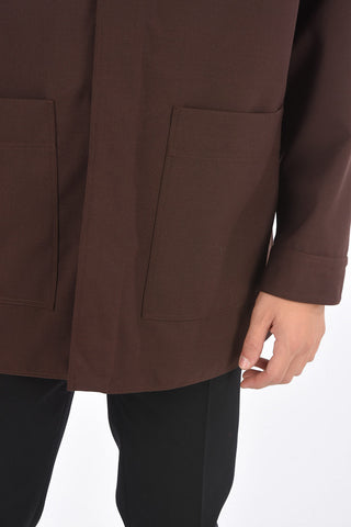 Overshirt ABERDINEE con Chiusura a Scomparsa 