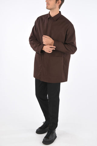 Overshirt ABERDINEE con Chiusura a Scomparsa 