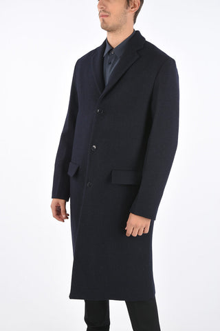 Virgin Wool MAX Long-Line Coat