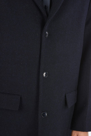 Virgin Wool MAX Long-Line Coat