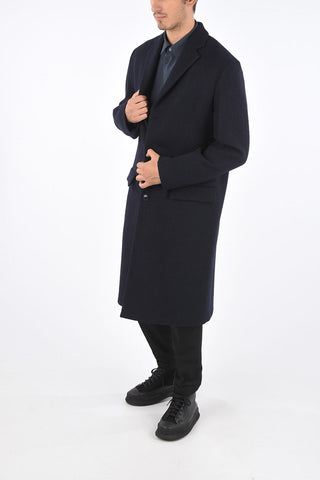 Virgin Wool MAX Long-Line Coat