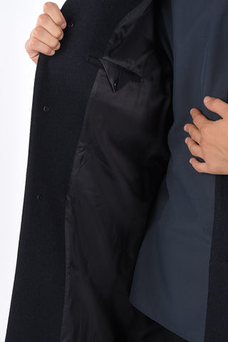 Virgin Wool MAX Long-Line Coat