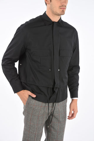Camicia Destrutturata FOLD a Due Tasche con Coulisse