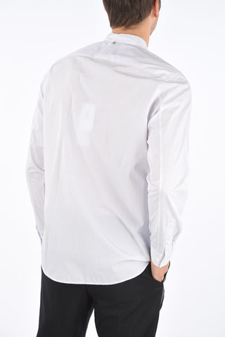Striped Cotton NEO Classic Collar Shirt