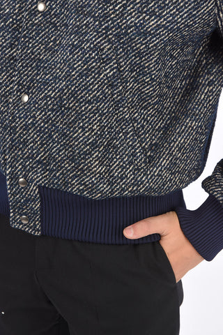 Virgin Wool Snap Button ACCADEMY Jacket 