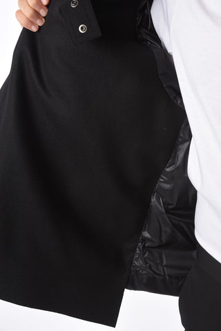 Piumino Hoodie FRONTLINE con Tasche con Zip