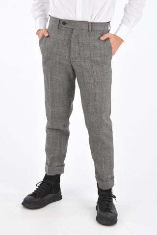 Tartan Virgin Wool 4 Pocket Pants