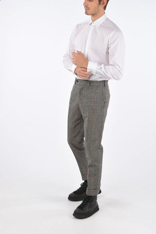Tartan Virgin Wool 4 Pocket Pants