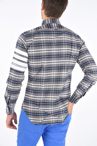 camicia a quadri button-down