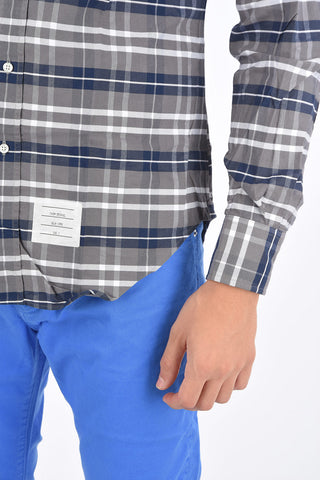 camicia a quadri button-down