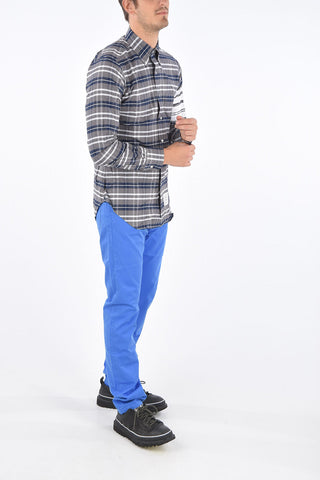 camicia a quadri button-down