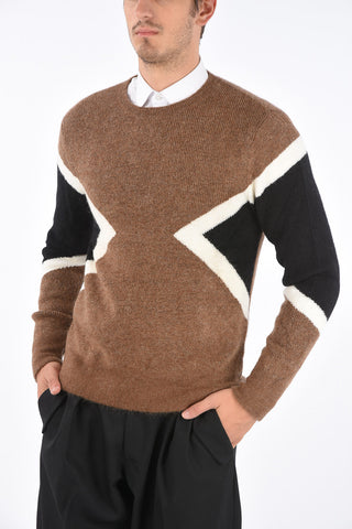 Bomber fit crew-neck sweater