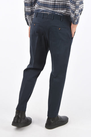 slim fit belt loops trousers