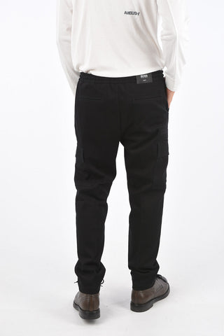 BOSS drawstring waist slim fit cargo pants