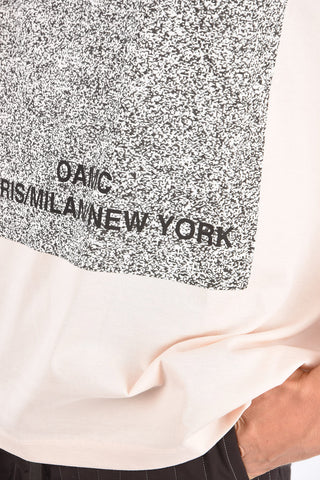 Cotton TV Crew-Neck T-Shirt