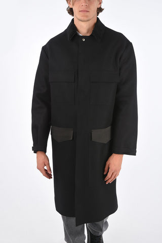 Cappotto a 4 Tasche MANIFESTO in Lana Vergine 
