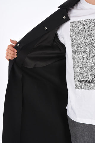 Cappotto a 4 Tasche MANIFESTO in Lana Vergine 