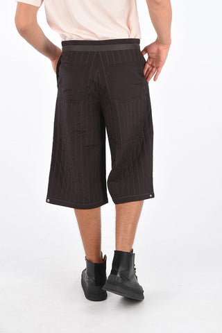 Visible Seams High Waist Shorts