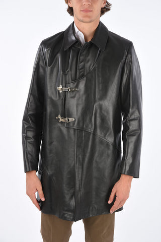 Leather Long Coat