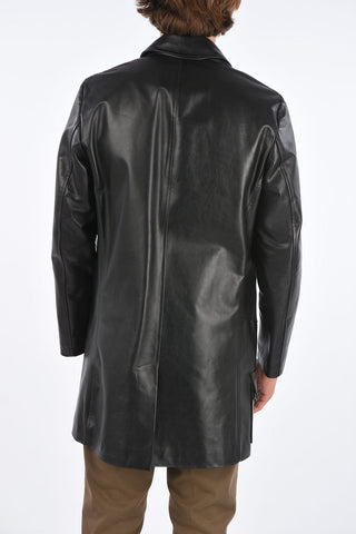 Leather Long Coat