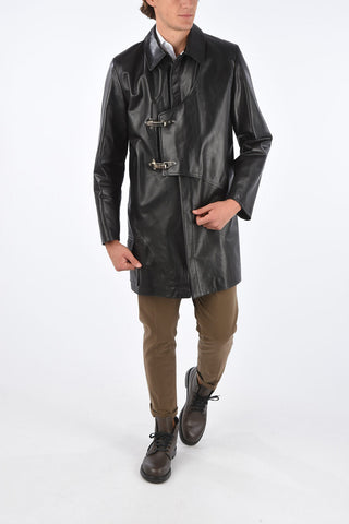 Leather Long Coat