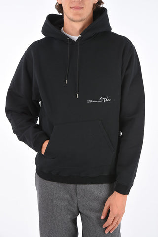Felpa Hoodie LET THE SUNSHIN con Tasca a Toppa