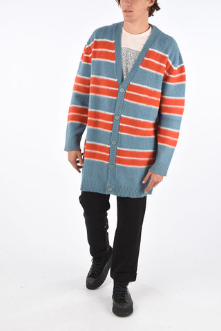 Striped LITHIUM Oversized Cardigan