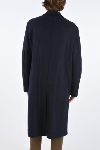 virgin wool double breasted Chesterfield coat