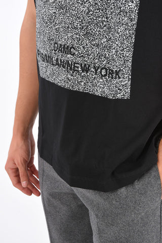Cotton TV Crew-Neck T-Shirt