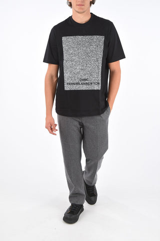 Cotton TV Crew-Neck T-Shirt