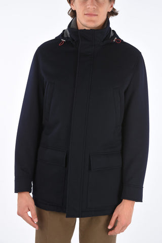 cashmere coat with hood
