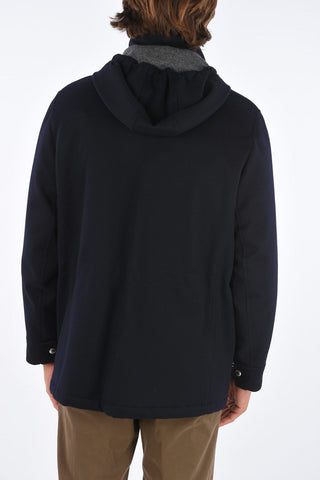 cashmere coat with hood