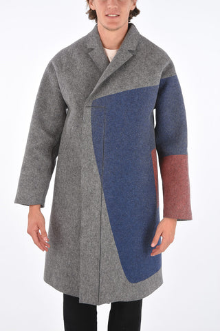 Wool Hidden Closure FELT Coat