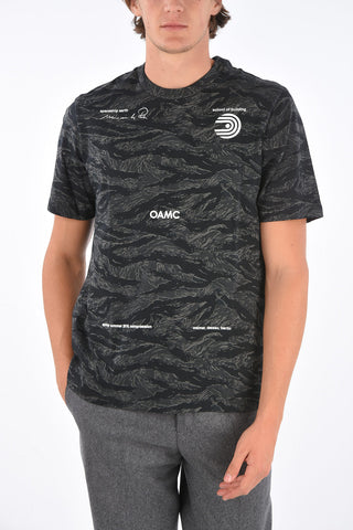 Printed SCHULLE Crew-Neck T-Shirt