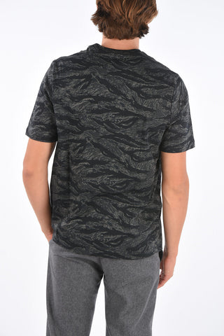Printed SCHULLE Crew-Neck T-Shirt