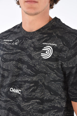 Printed SCHULLE Crew-Neck T-Shirt
