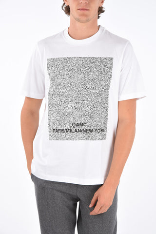 Cotton TV Crew-Neck T-Shirt