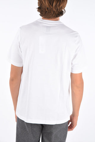 Cotton TV Crew-Neck T-Shirt
