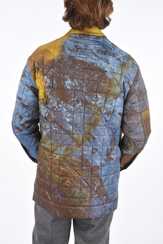 Quilted Silk POLLY Jetted Pocket Jacket