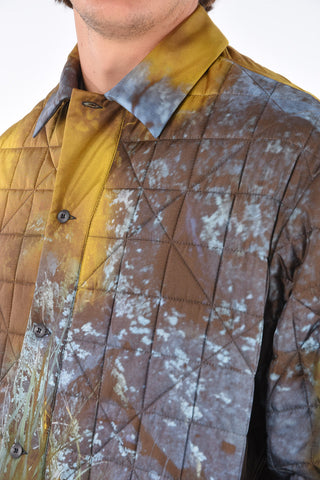 Quilted Silk POLLY Jetted Pocket Jacket