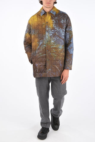 Quilted Silk POLLY Jetted Pocket Jacket