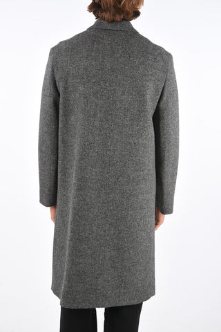 Virgin Wool GARY Double-Breasted Coat